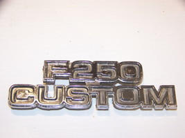 1977 1978 1979 Ford F250 Custom Emblem Oem #D7TB-16702-F - £17.92 GBP