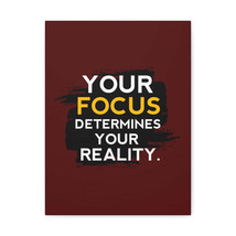 Inspirational Wall Art  Focus Determines Your Reality Motivation Wall Decor for - £60.60 GBP+