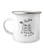 Darling Mugs. I Met You I Liked You I Loved You. Camper-Mug  - £14.34 GBP