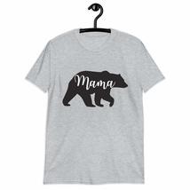 Mama Bear T-Shirt New Mom Mother Stepmom Bear Printed Graphic T-Shirt Gift Sport - $19.59+