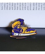 AJ Sneaker Enamel Pin Basketball Sneaker Lover Pin gift for basketball fans - $11.50