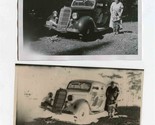 Old Car with 1939 Oregon License Plate Photo &amp; Negative Baker Oregon  - £18.93 GBP