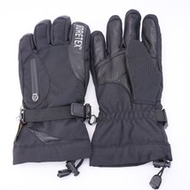 Gore-Tex Grandoe SWITCH Ladies Black Leather Winter Gloves Size Medium S... - £66.02 GBP