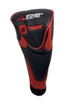 An item in the Sporting Goods category: Mitsubishi Electric Trane Golf Club Head Cover Red Black