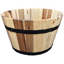 Avera Products AWP304160 16 x 9.5 Round Barrel Planter, 16&quot; x 9.5&quot; - $73.53 CAD
