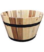 Avera Products AWP304160 16 x 9.5 Round Barrel Planter, 16&quot; x 9.5&quot; - $73.53 CAD