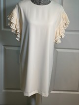 CECE Ivory Color Women&#39;s Crepe Dress Size 4 - £15.99 GBP