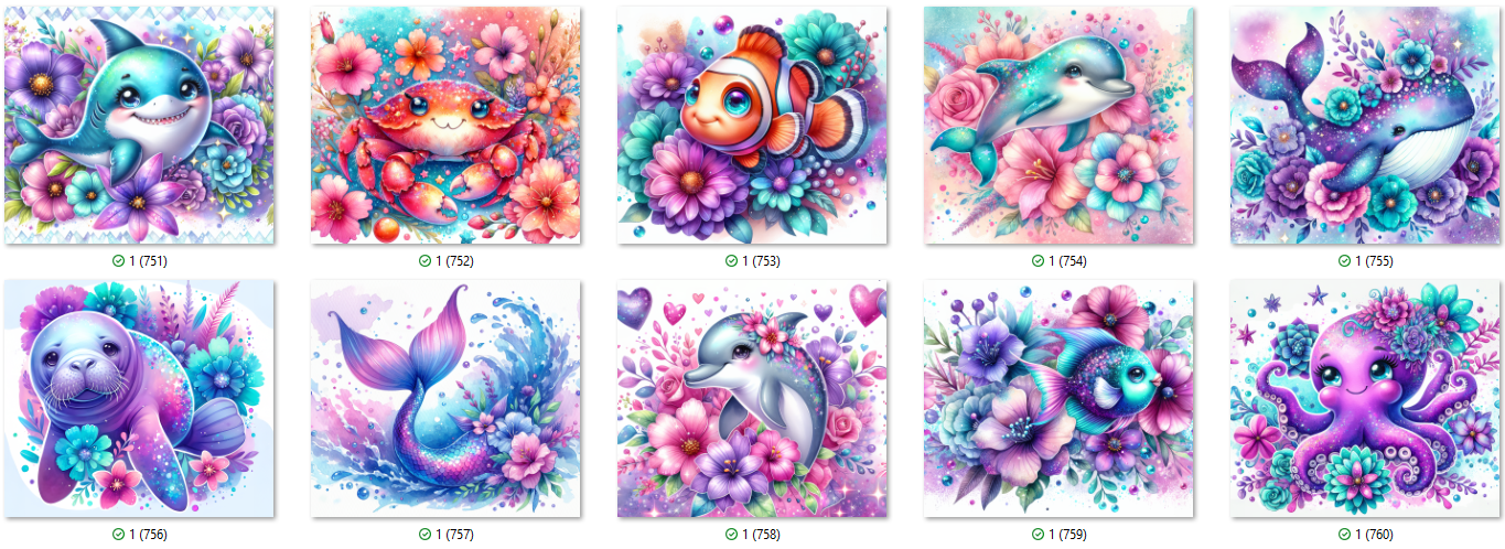 ANIMAL Sublimation Ready To Press Transfer Prints Bundle Of 10 Transfer Desig Item image 7