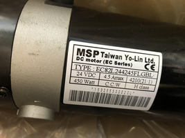 1 pair M35 Gearbox EC82L244245FLGBL/R 21:1 450W 4200rpm engine power wheelchair image 4