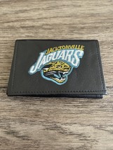 JACKSONVILLE JAGUARS Embroidered Leather TriFold Wallet Cowhide Made In ... - £12.02 GBP