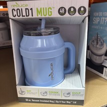 REDUCE Cold1 Stainless Steel Mug 50oz Tumbler with 3 in 1 Sip Lid Handle &amp; Straw - £20.55 GBP