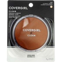 CoverGirl Clean Pressed Powder Warm Beige 145, 0.39-Ounce Pan (Pack of 2) - £15.41 GBP