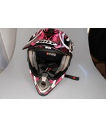 Bilt Clutch Yth  DOT FMVSS 218 certified Helmet  Jr. Medium Pink and Black - £58.58 GBP