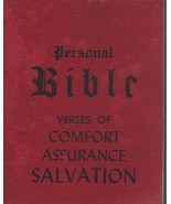 Personal Bible, VERSES OF COMFORT ASSURANCE SALVATION, LITTLE BIBLE MINI... - €10,22 EUR
