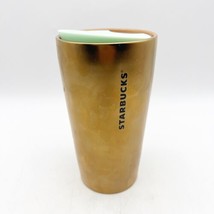 Starbucks 2022 Copper Siren Mermaid Double Wall Ceramic Traveler Tumbler - £23.46 GBP