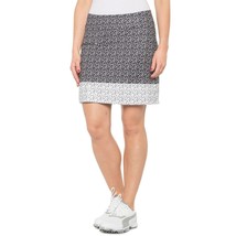 Nwt Ladies Belyn Key Black &amp; White Pebble Banded Knit Golf Skort - Xs M &amp; Xl - £30.05 GBP