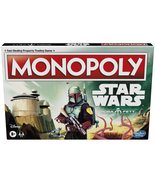 MONOPOLY: Star Wars Boba Fett Edition Board Game for Kids Ages 8+, Inspi... - £15.92 GBP
