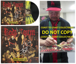 Ice T Signed Body Count Manslaughter Album COA Proof Autographed Vinyl Record - £365.34 GBP