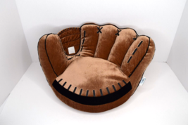 Build A Bear Workshop Baseball Glove Chair Plush 15&quot; x 9&quot; No Baseball - £46.45 GBP