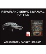 Volkswagen Passat 1997-2005 Repair Manual, Guide, WorkShop Book - $18.00