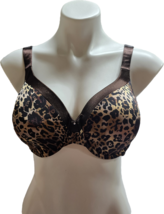 Vanity Fair Illumination Bra 40C Satin Underwire Leopard 75338 - $16.82