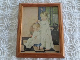 Framed ELOISE WILKENS BABIES Golden Press PLAYSKOOL PUZZLE - 9 1/2&quot; x 11... - £9.48 GBP