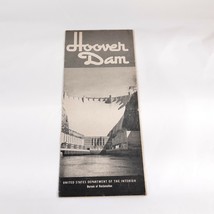 Hoover Dam Vintage Brochure Pamphlet - £15.81 GBP
