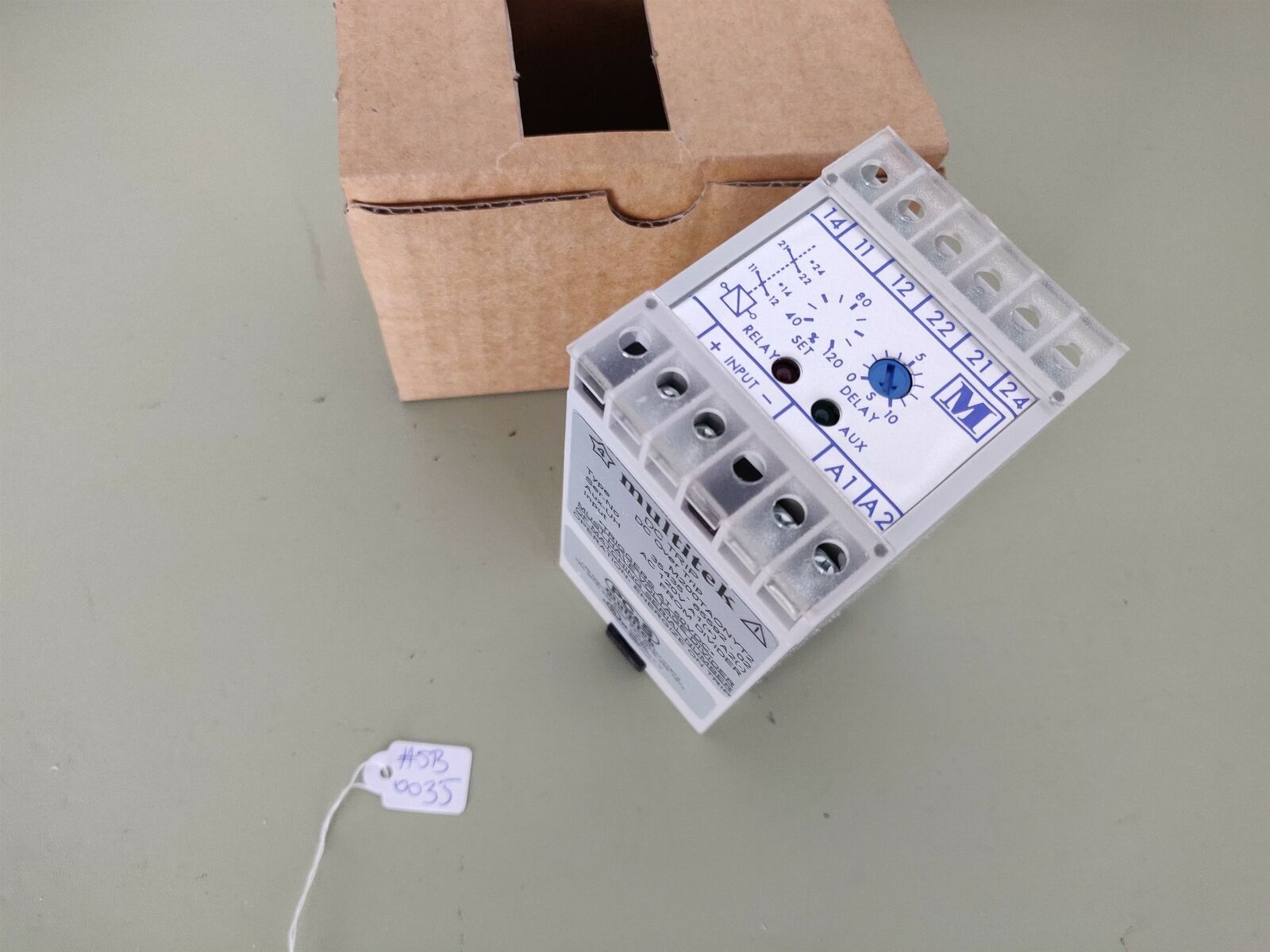 Multitek DC Trip Relay M200TAONYT2 SER No. 35435-65592-02 New - $47.97
