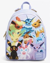 Loungefly Pokemon Eevee Evolutions Mini Backpack Bag - £47.75 GBP