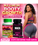 MAXIMUM BOOTY GROWTH – Curvy Fruit Aguaje + Black Maca Pills – SHIPS FAS... - $59.90