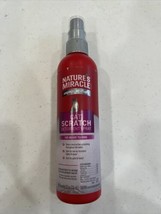 Nature&#39;s Miracle Advanced Platinum Cat Scratch Deterrent Spray 8 oz - £12.44 GBP