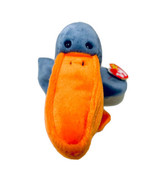 Ty Beanie Baby Vintage 1996 Scoop The Pelican Handmade Plush Toy NWT 410... - £39.58 GBP