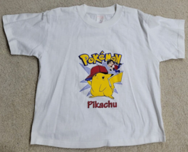 Vintage Y2K Pokémon Manga T Shirt Kids XL Nintendo 90s Rare - $18.50