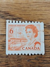 Canada Stamp Queen Elizabeth II 6c Used 468A - $1.69