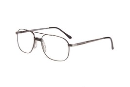 NEW HORIZON EYEWEAR Silver Aviator MARINE Eyeglasses 58mm with Case - $39.55