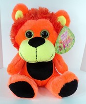2015 Sugar Loaf Toys - Plush Orange Lion - 10" - New w/ Tag - Eco Friendly - $22.14