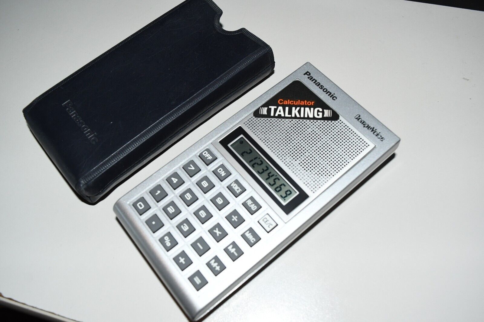 Vintage 1981-1984 Panasonic JE-720U Calculator~Tested BUT NO VOICE w1c Mint - $26.97