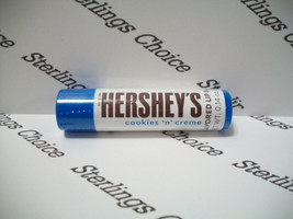 Hershey&#39;s Cookies N&#39; Cream Flavored Lip Balm (Blue Lid) - £5.01 GBP