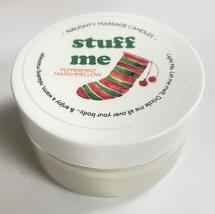 Stuff Me Massage Candle - Peppermint Marshmallow 1.7 Oz - £25.55 GBP