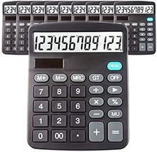 10 Pack Calculators Large Display for Desk, Big Button Basic 12 Digit De... - £36.87 GBP