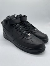 Nike Air Force 1 Mid &#39;07 Triple Black 315123-001 Men’s Size 10 - £148.78 GBP