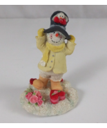 Russ Ice Sculptures Two Of A Kind #21142 Mini Collectible Snowman Figurine - $9.89