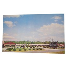 Postcard Redwood Motor Lodge Lumberton North Carolina Chrome Unposted - £5.24 GBP