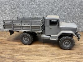 Custom RC Army Truck Custom Parts Grey Transport Hauler CV JD - $29.69
