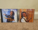 Lot of 2 Andre Rieu CDs: The Vienna I Love, Romantic Moments - $8.54