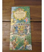 The Founders A Drama of Jamestown Williamsburg Virginia 1957 Theatre Bro... - €17,97 EUR
