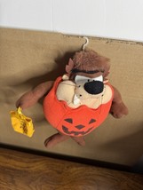 1997 NEW LOONEY TUNES 8&quot; TASMANIAN DEVIL HALLOWEEN PUMPKIN STUFFED ANIMA... - $8.00