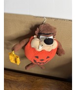 1997 NEW LOONEY TUNES 8&quot; TASMANIAN DEVIL HALLOWEEN PUMPKIN STUFFED ANIMA... - $147.42 MXN