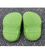 Doll Shoes Crocs Style Rubber Garden Clogs Sandals Sun fits American Gir... - £5.31 GBP