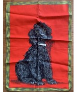 Black Labradoodle Dog Towel VONY - $5.43 CAD